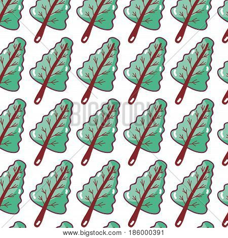 nice organic plant with branches bachground, vector illustration design