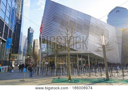 National September 11 Memorial and Museum at Ground Zero Manhattan- MANHATTAN - NEW YORK