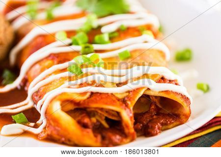 Chicken Enchiladas