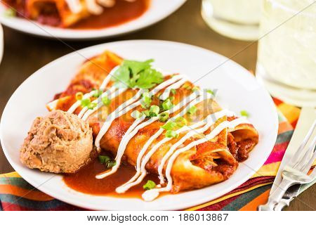 Chicken Enchiladas
