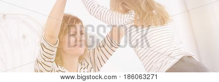 Loving Mother And Daughter