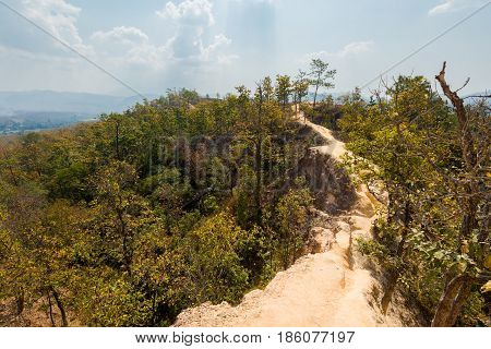Pai Canyon In North Thailand