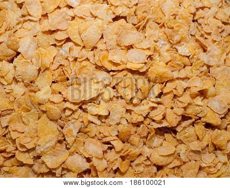 A lof of cornflakes for morning food