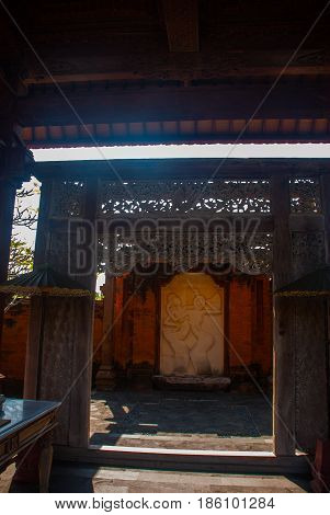 Beautiful Balinese Building Tanjung Benoa. Nusa Dua, Bali