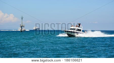 Seascape Of Gili Islands In Lombok, Indonesia