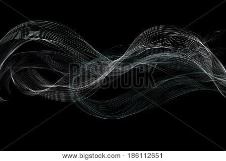 abstract wave colorful background.vector and illustration .
