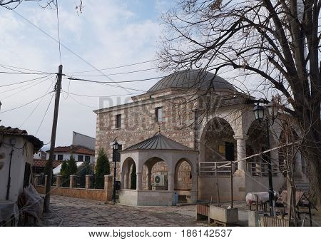 15 century Mosque Jamia in Skopje, Macedonian Republic