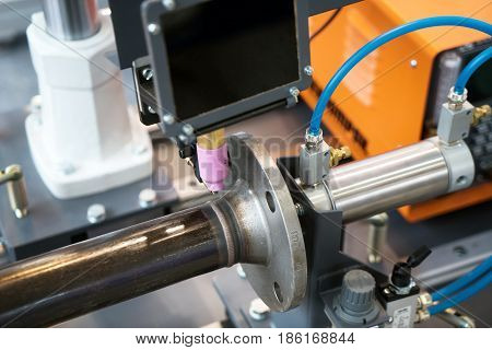 Compact welding head, Fully automatic welding process