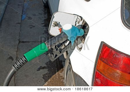carro a bomba de gás