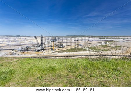 Bucket Wheel Excavator Under Repair