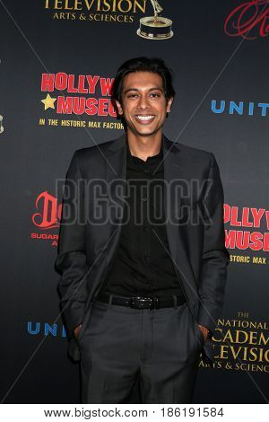 LOS ANGELES - APR 26:  Abhi Sinha at the NATAS Daytime Emmy Nominees Reception at the Hollywood Museum on April 26, 2017 in Los Angeles, CA