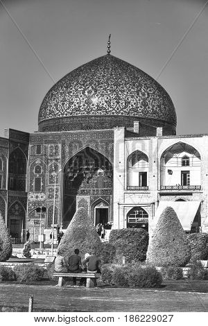 In Iran Old Square Mosque