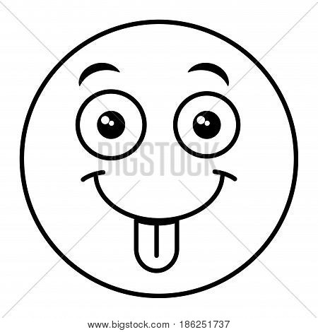 Tongue Out Face Vector & Photo (Free Trial) | Bigstock