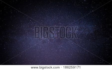 Black Night Sky Plenty Of Stars With