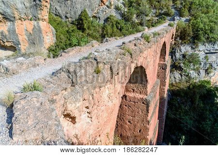 Ruins of Ancient Roman Aqueducts, Spain, Chelva