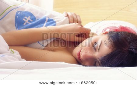 Prety 잠자는 여자