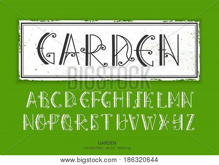 Vector Alphabet Set Photo Free Trial Stock Vector Alphabet Set Photo