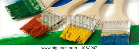 Colrful Paintbrushes