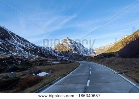 Bedretto Valley And The Nufenen Pass