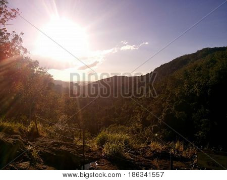 Amazing Sunset View In Kondalilla National Park