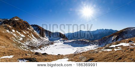 Lakes With The First Snow