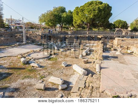 Panagia Chrysopolitissa Basilica In Paphos