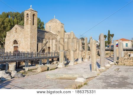 Panagia Chrysopolitissa Basilica In Paphos