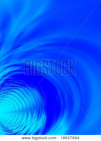 Fractal kuvan murtaa aallon putken.