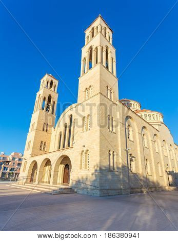 Orthodox Cathedral In Paphos, Cyprus