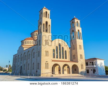 Orthodox Cathedral In Paphos, Cyprus