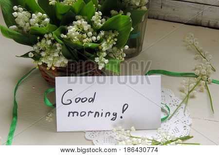 The Inscription Good Morning