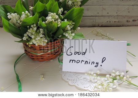 The Inscription Good Morning