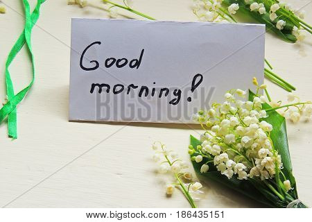 The Inscription Good Morning