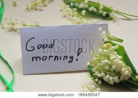 The Inscription Good Morning