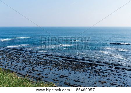 Aoshima Island coast in Japan