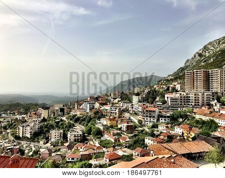 Historical Kastle of Kruje in Albania