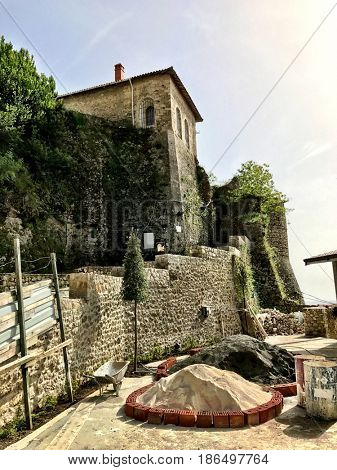Historical Kastle of Kruje in Albania
