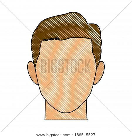 male avatar profile picture image vector illustration