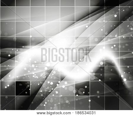 Shiny wave, magic light efffect abstract background