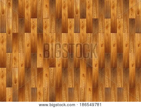 Parquet From Wooden Pattern. Light Wooden Parquet On The Floor. Fragment of parquet floor