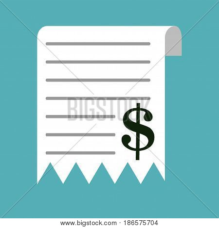 Receipt icon.Vector receipt icons (receipt),Receipt vector illustration