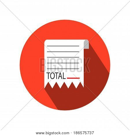 Receipt icon.Vector receipt icons (receipt),Receipt vector illustration