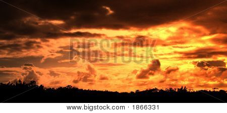 Zonsondergang 