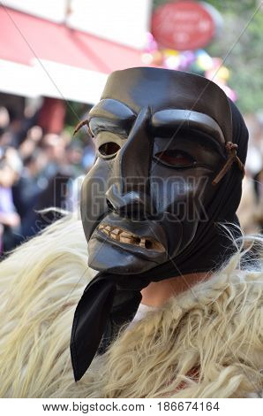 The Traditional masks of Sardinia at the Carneval