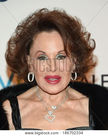 LOS ANGELES - MAY 05:  Nikki Haskell arrives for the Race To Erase MS Gala 2017 on May 5, 2017 in Beverly Hills, CA