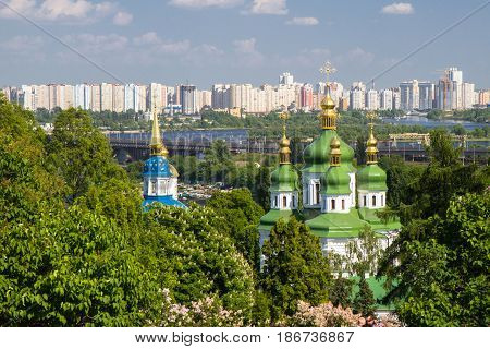 Vidubichi Monastery, Kiev The Capital Of Ukraine.