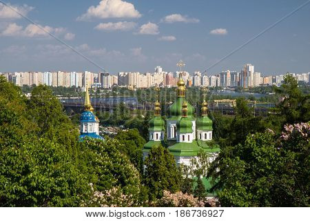 Vidubichi Monastery, Kiev The Capital Of Ukraine.