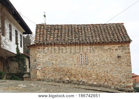 Church of st. Dimitry built in 1100 in Ohrid, Macedonia