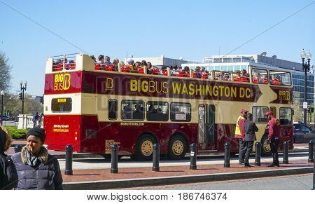 Sightseeing tour by bus at Washington DC - WASHINGTON DC - COLUMBIA