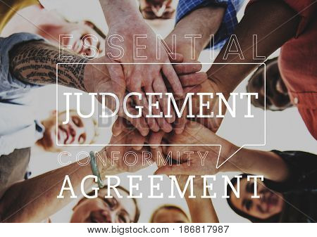 Judgement agreement equal fair rights